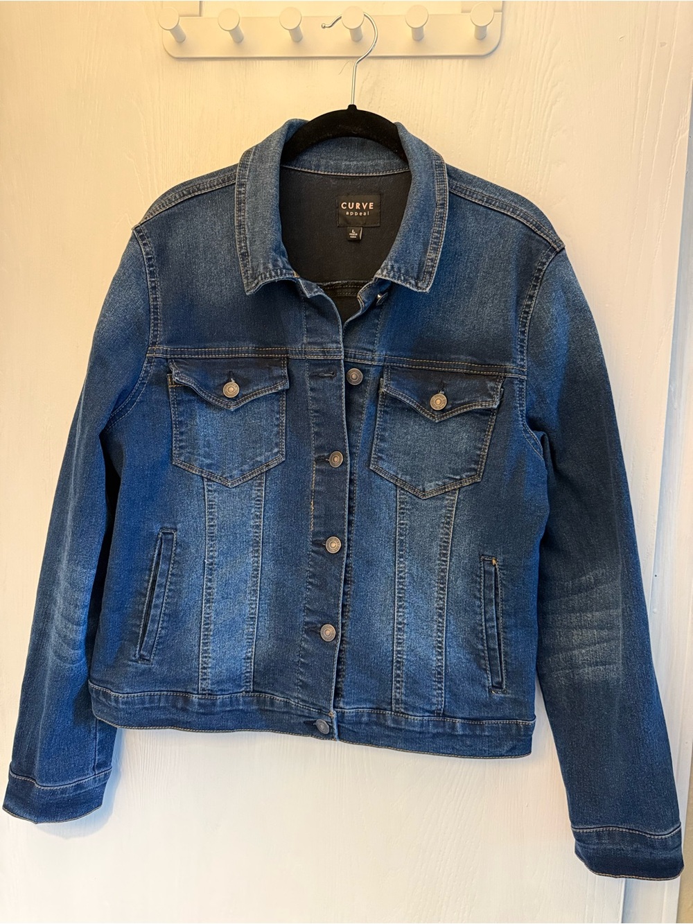 Denim Blue Jean Jacket - Classic Women's Trucker